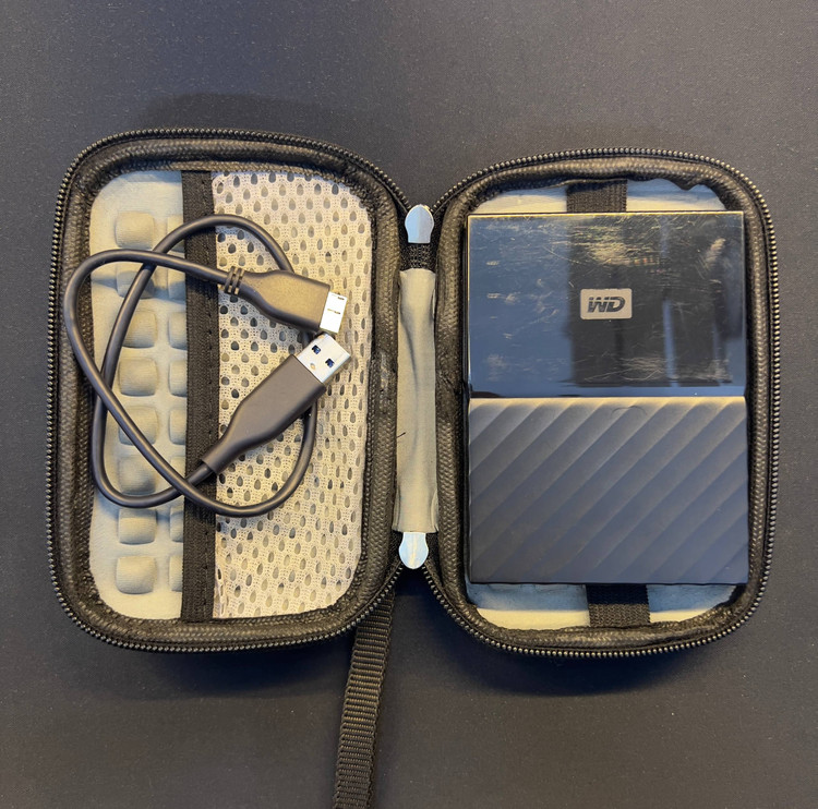 هارد اکسترنال وسترن دیجیتال My Passport 1TB باکس اورجینال