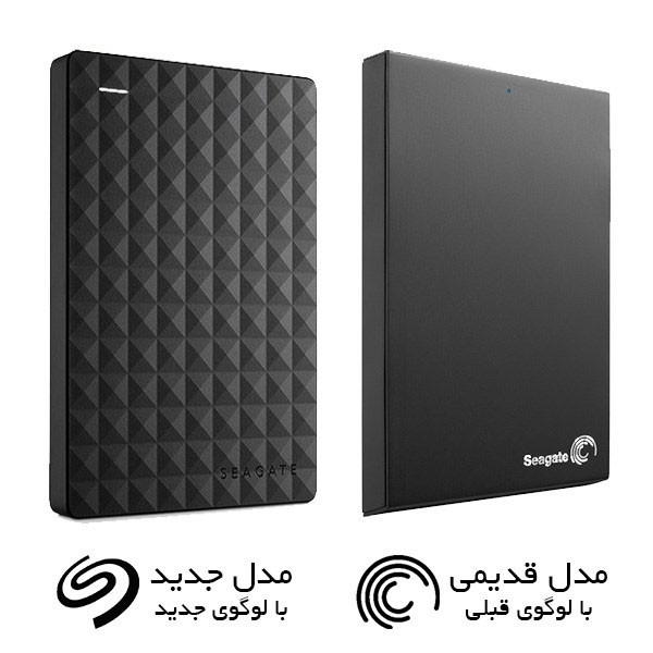 هارد اکسترنال سیگیت مدل Seagate Expansion Portable ظرفیت 1 ترابایت باکس اورجینال ( استوک )