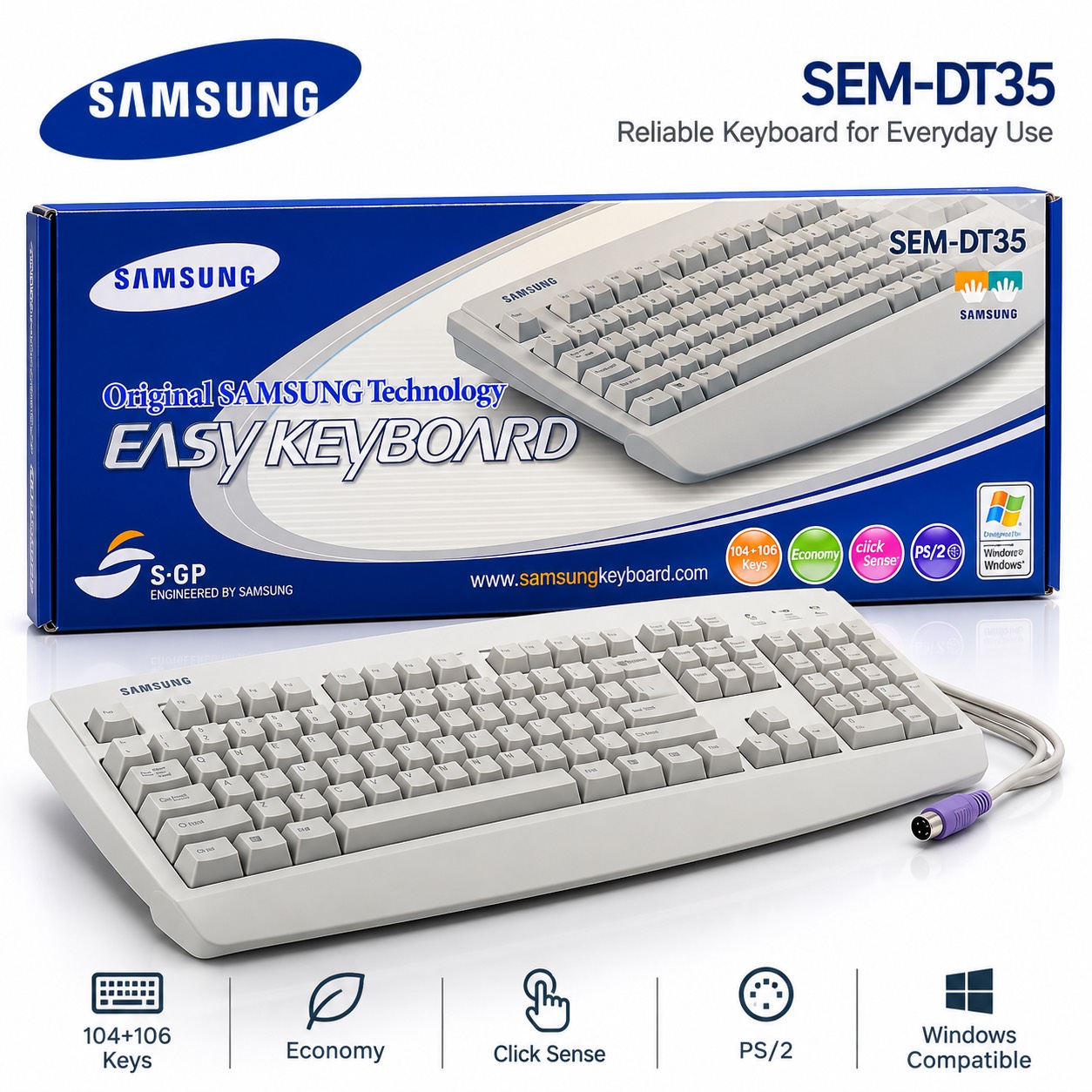 کیبورد سامسونگ مدل Samsung SEM-DT35