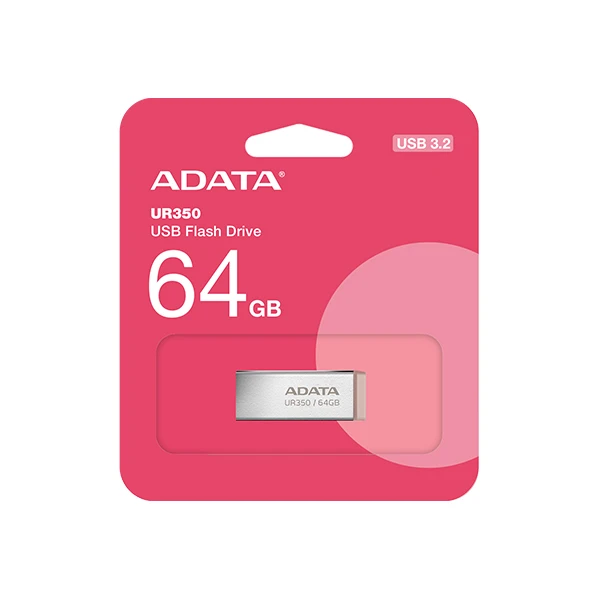 فلش مموری ای دیتا UR350 USB 3 ظرفیت 64 گیگابایت