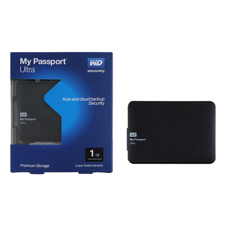 هارد اکسترنال وسترن دیجیتال مدل My Passport Ultra ظرفیت 500 گیگابایت