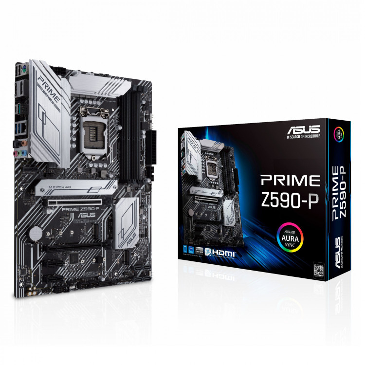 مادربرد ایسوس مدل ASUS PRIME Z590-P DDR4 استوک