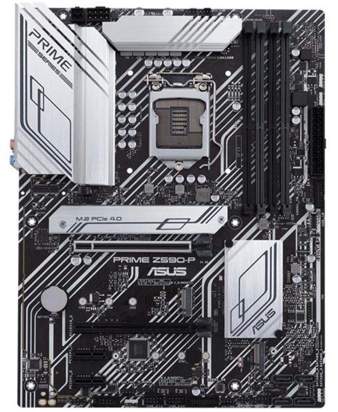 مادربرد ایسوس مدل ASUS PRIME Z590-P DDR4 استوک