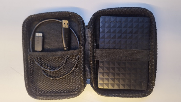 هارد اکسترنال سیگیت مدل Seagate Expansion Portable ظرفیت 1 ترابایت باکس اورجینال ( استوک )