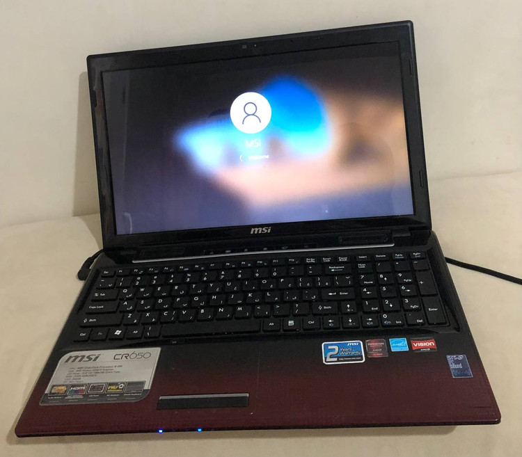 لپ تاپ MSI CR 650