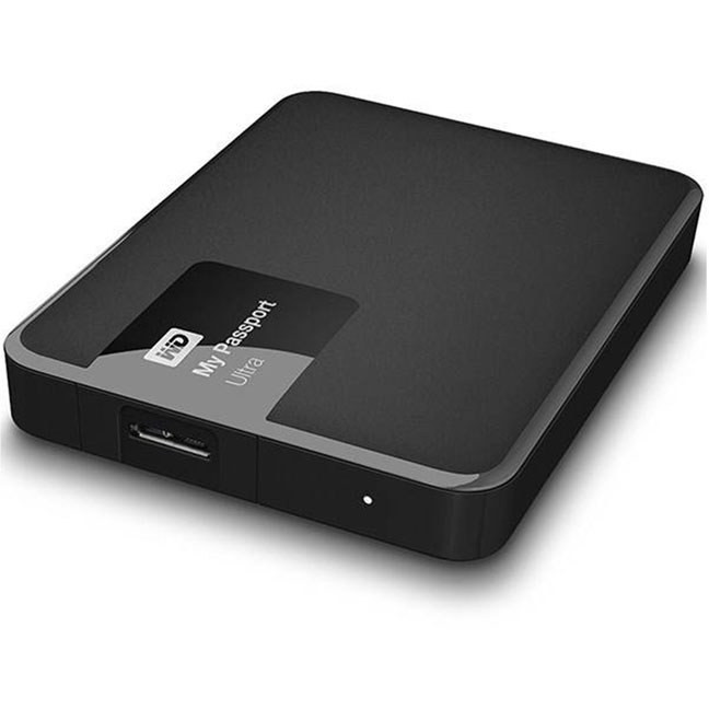 حافظه اچ دی دی اکسترنال وسترن دیجیتال مدل My Passport Ultra ظرفیت 1 ترابایت ( استوک )