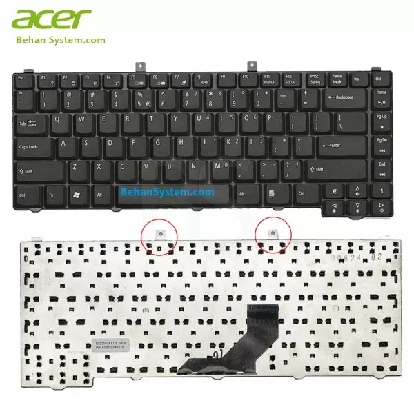 کیبورد لپ تاپ Acer Aspire 3680