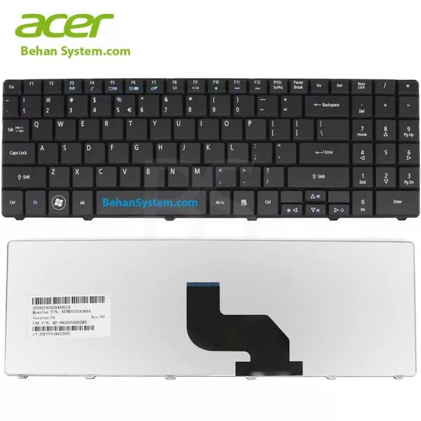 کیبورد لپ تاپ Acer Aspire 5516