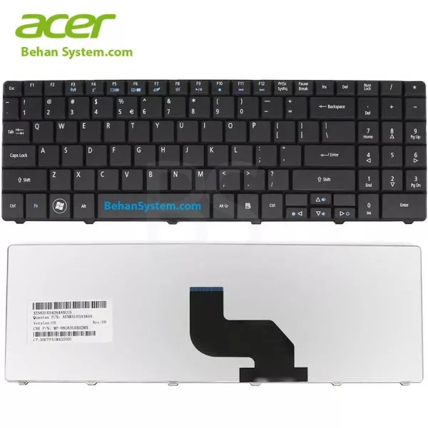 کیبورد لپ تاپ Acer Aspire 5541 / 5541G