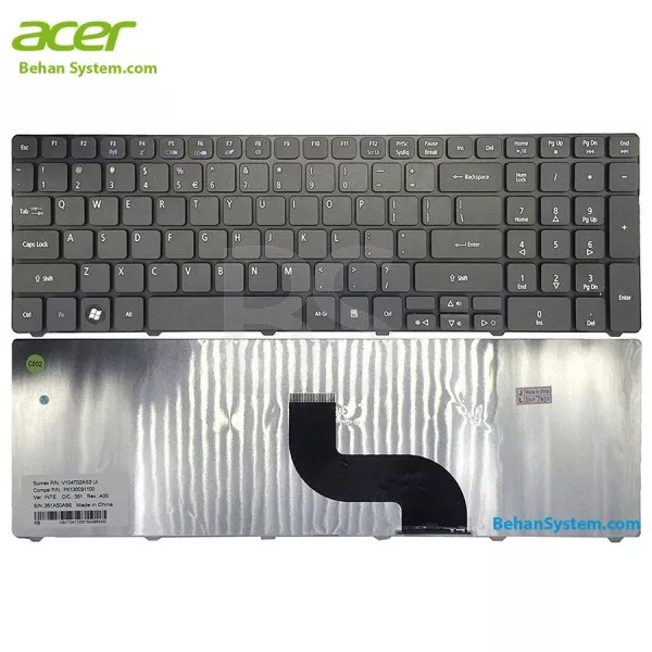 کیبورد لپ تاپ Acer Aspire 5741 / 5741G / 5741Z
