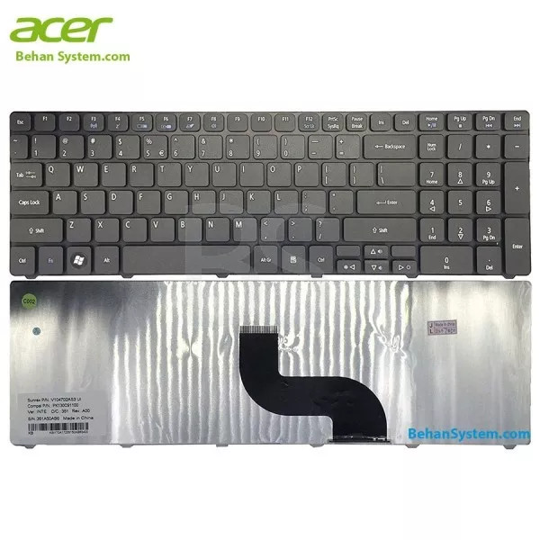 کیبورد لپ تاپ Acer Aspire 5741 / 5741G / 5741Z