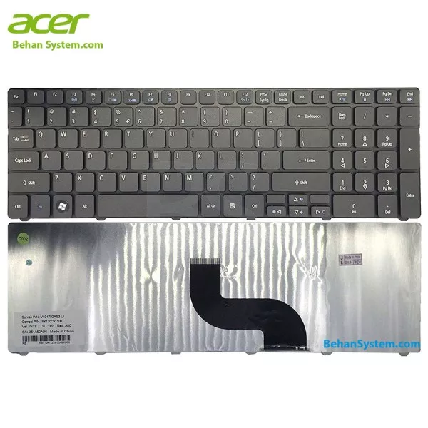 کیبورد لپ تاپ Acer Aspire 7745 / 7745G / 7745Z
