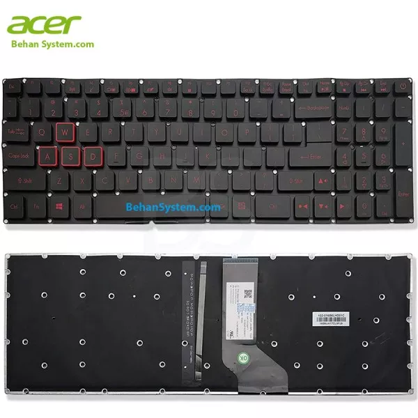 کیبورد لپ تاپ Acer Nitro 5 AN515-51 / AN515-52 / AN515-53