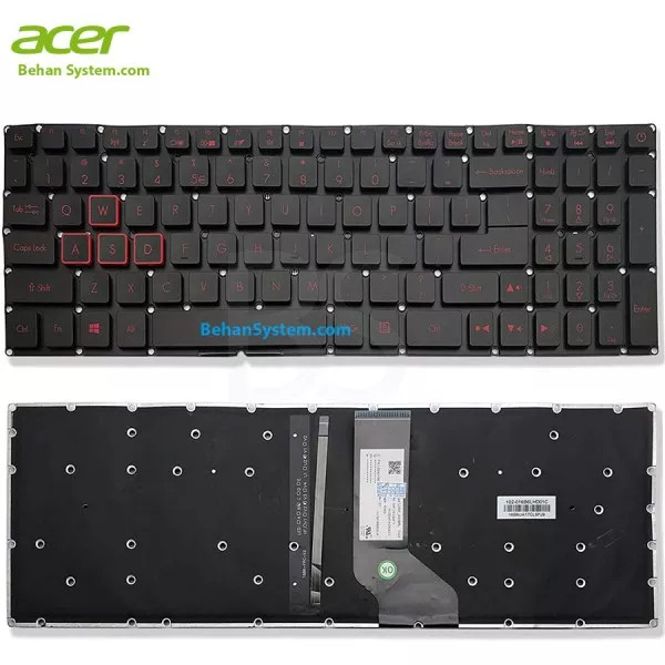 کیبورد لپ تاپ Acer Nitro 5 AN515-51 / AN515-52 / AN515-53