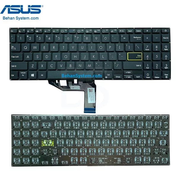 کیبورد لپ تاپ ASUS VivoBook F513