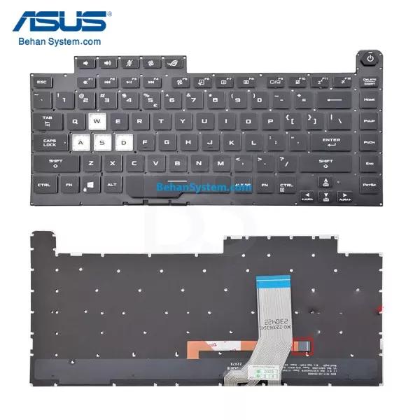 کیبورد لپ تاپ ASUS ROG G531 / G531GT