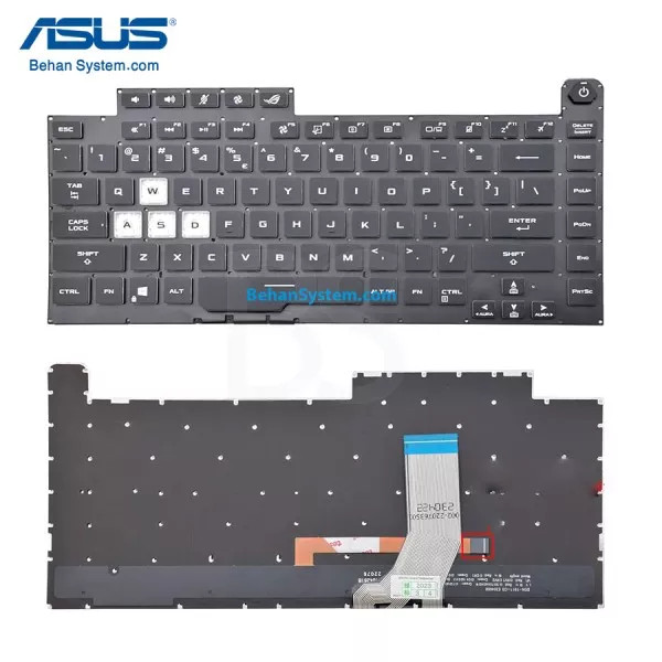 کیبورد لپ تاپ ASUS ROG G531 / G531GT