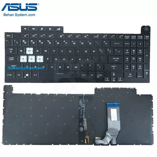 کیبورد لپ تاپ ASUS ROG Strix G731 / G731G