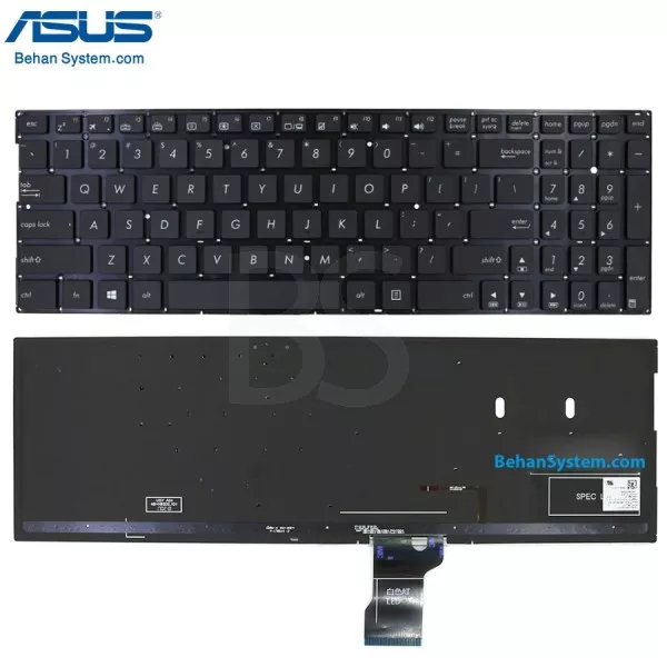 کیبورد لپ تاپ ASUS Q504 / Q504U