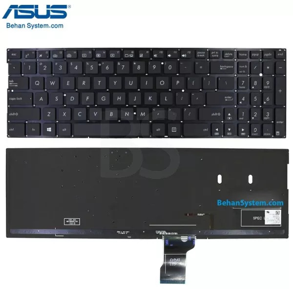 کیبورد لپ تاپ ASUS Q524 / Q524U