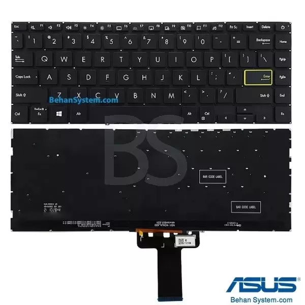 کیبورد لپ تاپ ASUS VivoBook S413
