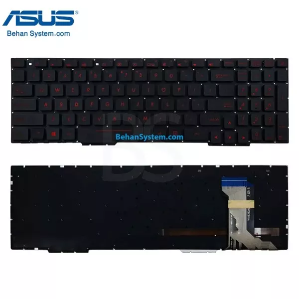 کیبورد لپ تاپ ASUS ROG ZX553 / ZX553V