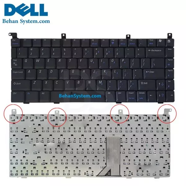 کیبورد لپ تاپ DELL Inspiron 5100