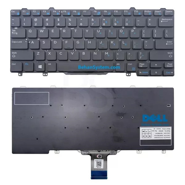 کیبورد لپ تاپ DELL Latitude E7250