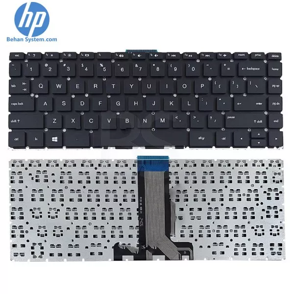 کیبورد لپ تاپ HP 14-BU