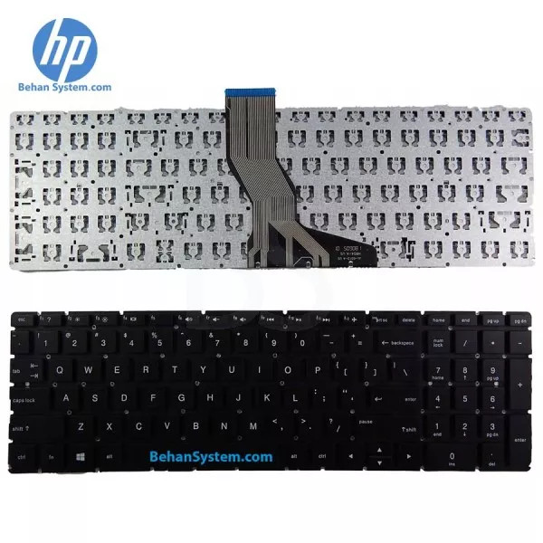 کیبورد لپ تاپ HP Pavilion 15-AW