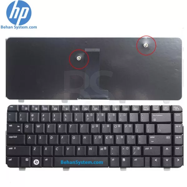 کیبورد لپ تاپ HP 500