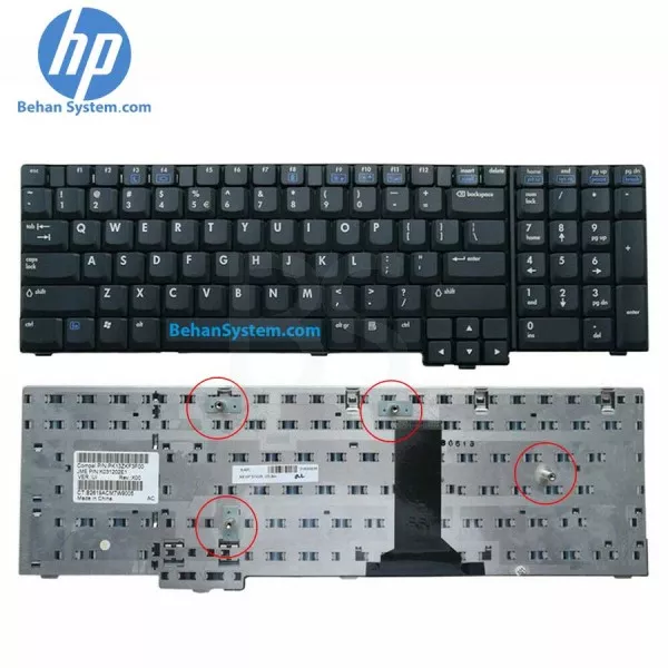 کیبورد لپ تاپ HP Compaq NX9440