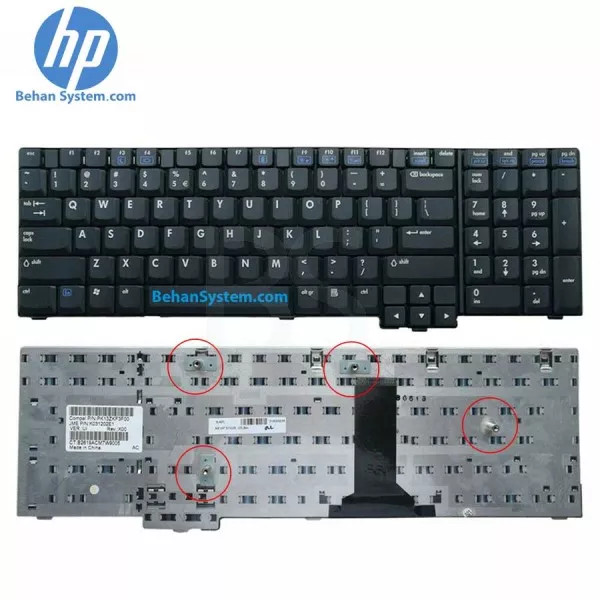 کیبورد لپ تاپ HP Compaq NX9440