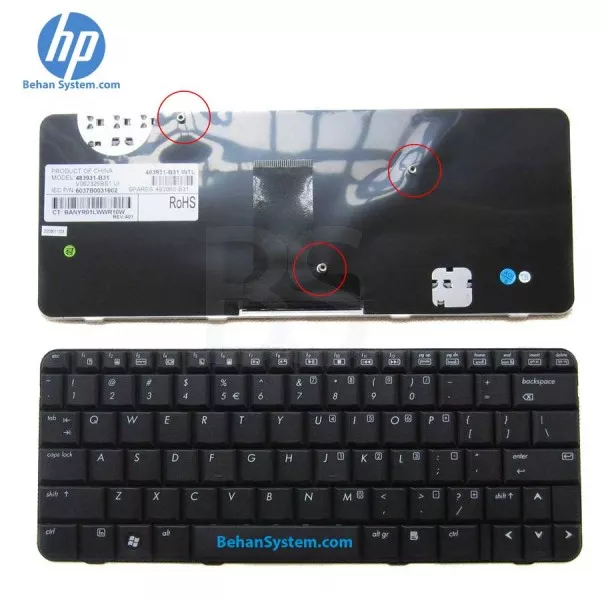 کیبورد لپ تاپ HP Presario CQ20