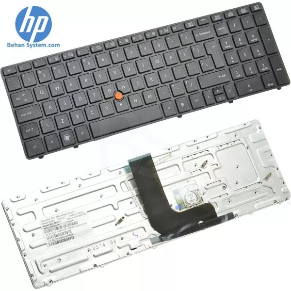 کیبورد لپ تاپ HP EliteBook 8570W