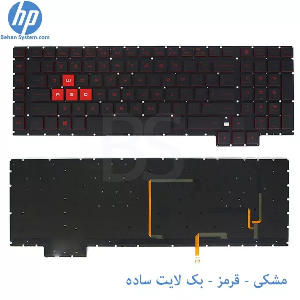 کیبورد لپ تاپ HP Omen 17-AN