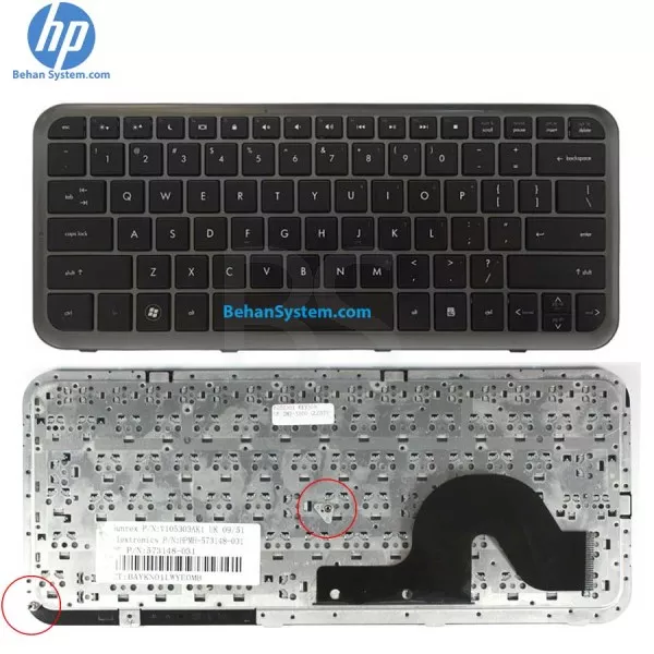 کیبورد لپ تاپ HP Pavilion DM3-2000