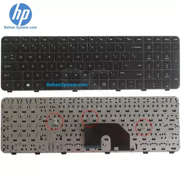 کیبورد لپ تاپ HP Pavilion DV6-6000