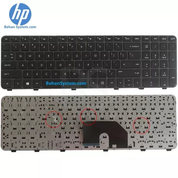 کیبورد لپ تاپ HP Pavilion DV6-6000
