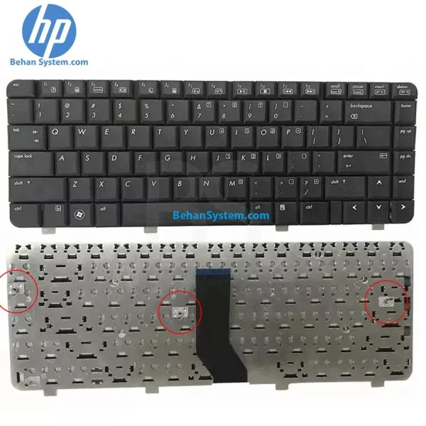 کیبورد لپ تاپ HP Comaq Presario CQ45