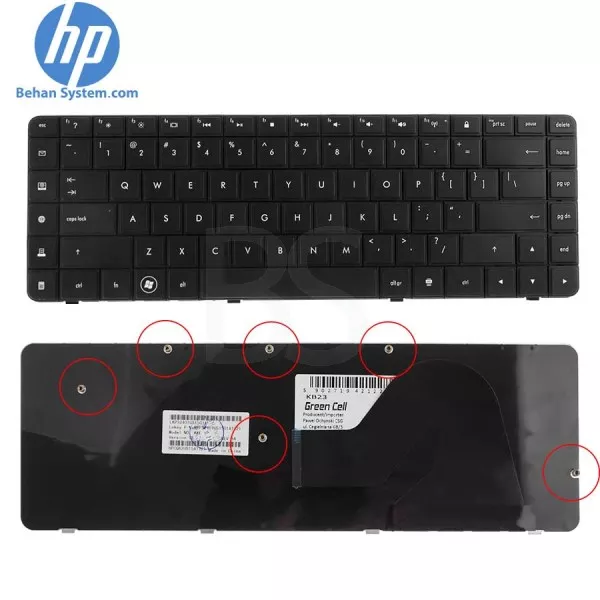 کیبورد لپ تاپ HP Compaq Presario CQ56