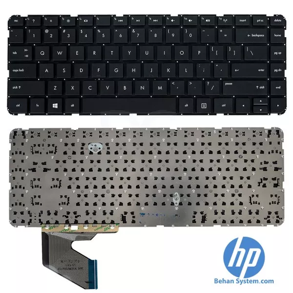 کیبورد لپ تاپ HP Pavilion SleekBook 14B