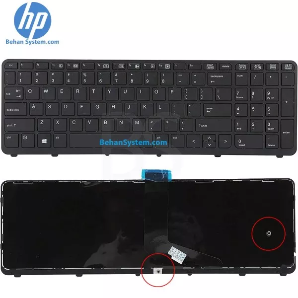 کیبورد لپ تاپ HP ZBook 17 G1