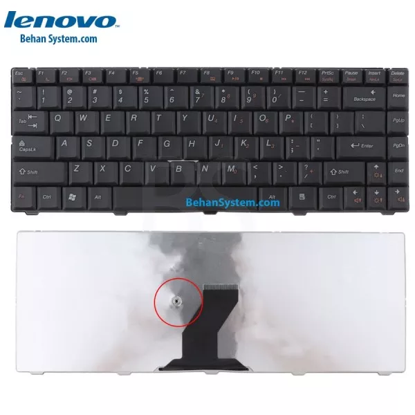 کیبورد لپ تاپ LENOVO IdeaPad B450