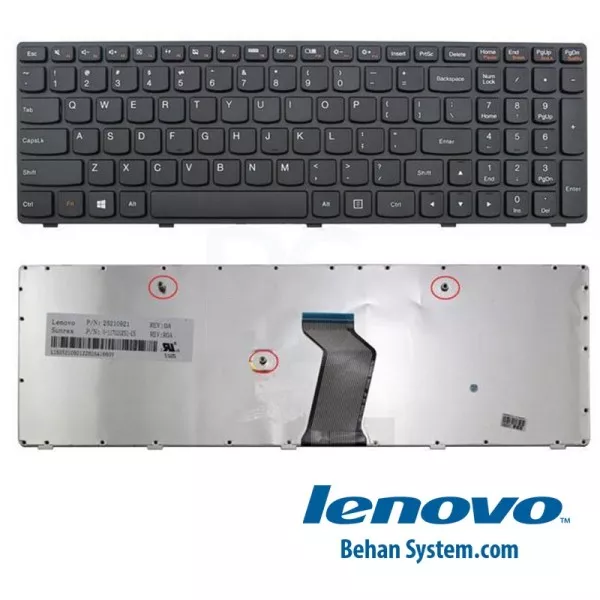 کیبورد لپ تاپ LENOVO G505