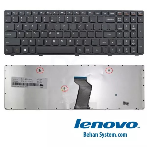 کیبورد لپ تاپ LENOVO G505