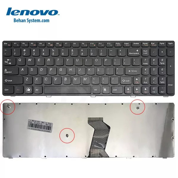 کیبورد لپ تاپ LENOVO B580