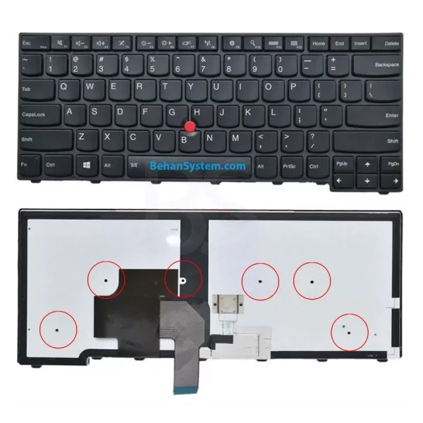 کیبورد لپ تاپ Lenovo Thinkpad T431 / T431S