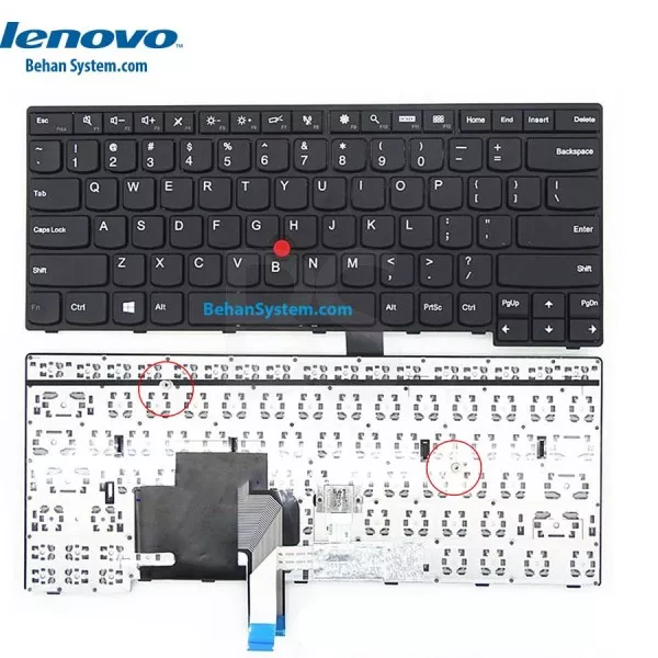 کیبورد لپ تاپ LENOVO ThinkPad W450