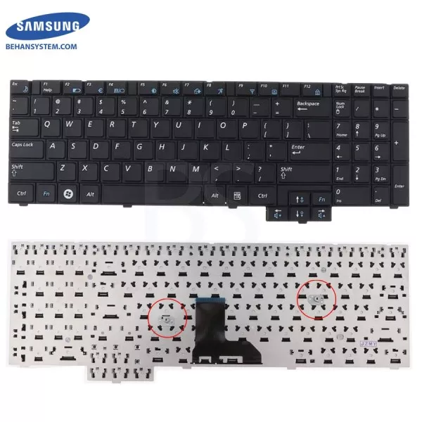 کیبورد لپ تاپ SAMSUNG R530